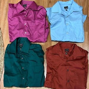 Arrow Dress Shirts in Purple and Blue for Business Elegance